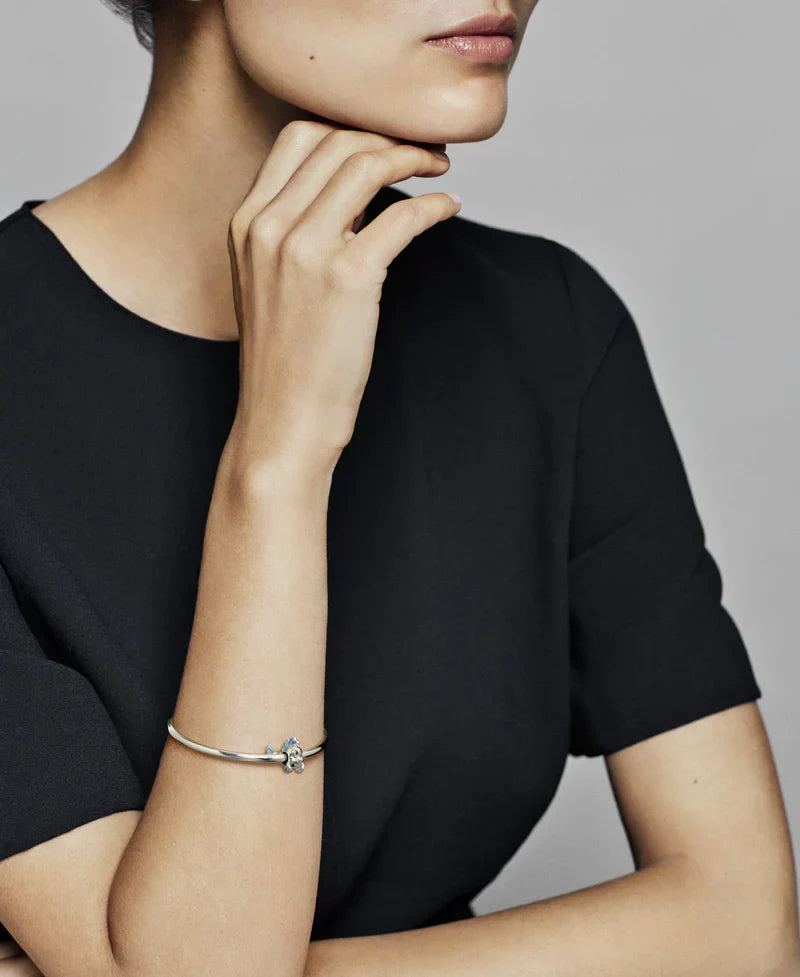 Little Flounder Fish Enamel Charm