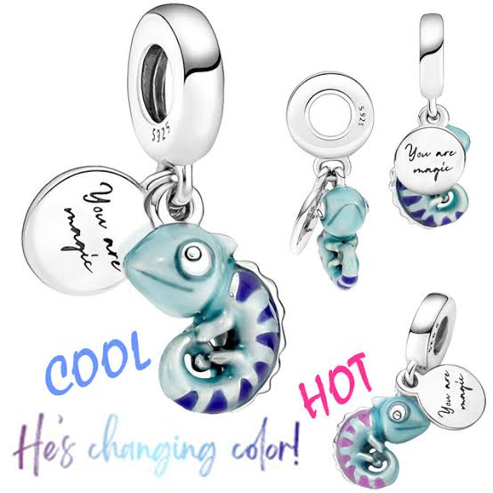 Changing color cameleon