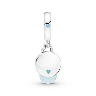 Glow-in-the-dark Lightbulb Double Dangle Charm
