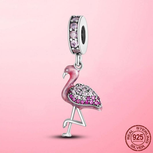 flamingo charm