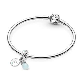 Glow-in-the-dark Lightbulb Double Dangle Charm