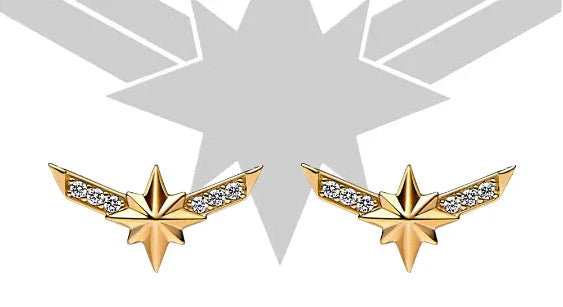 Captain Marvel Earring