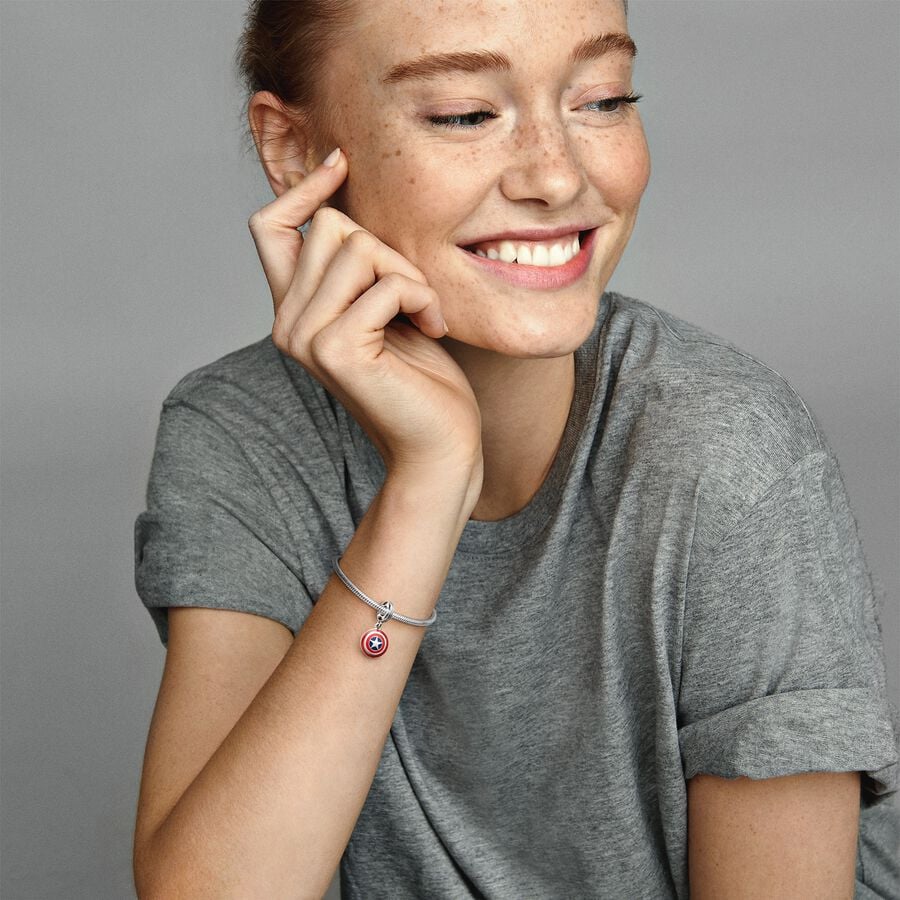 Captain America charm